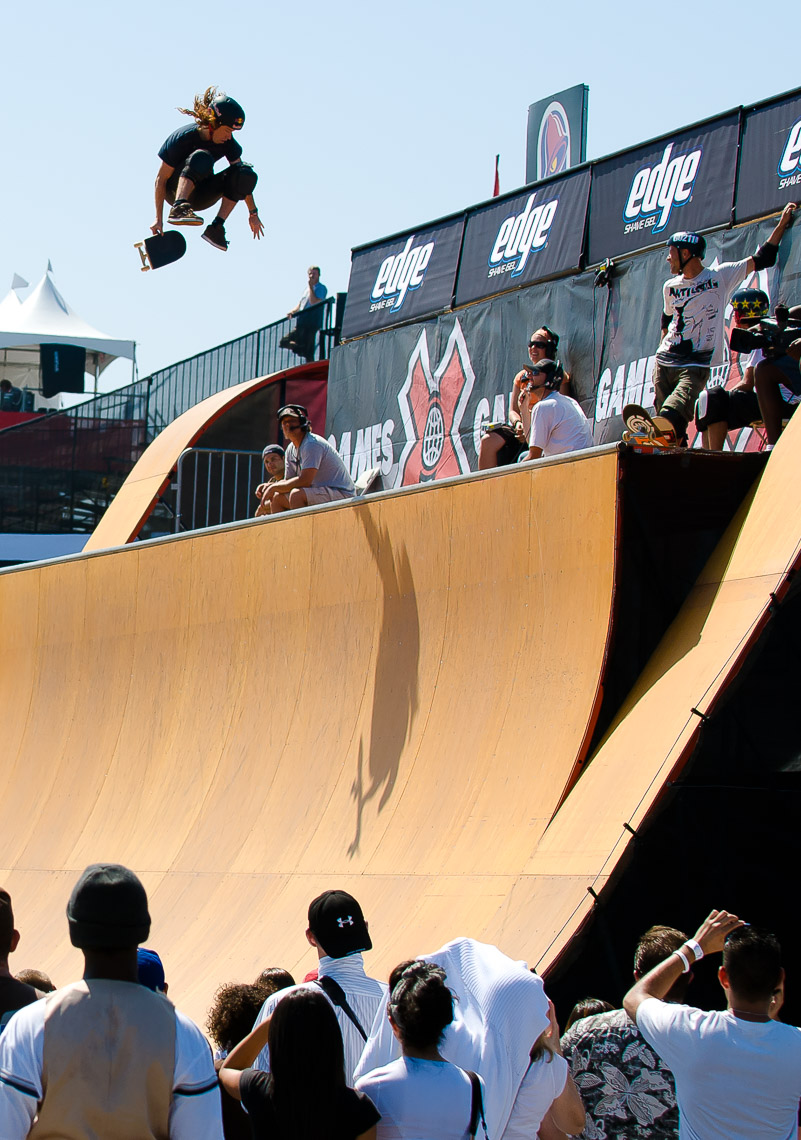 XGames Skateboard Action Sports Photos