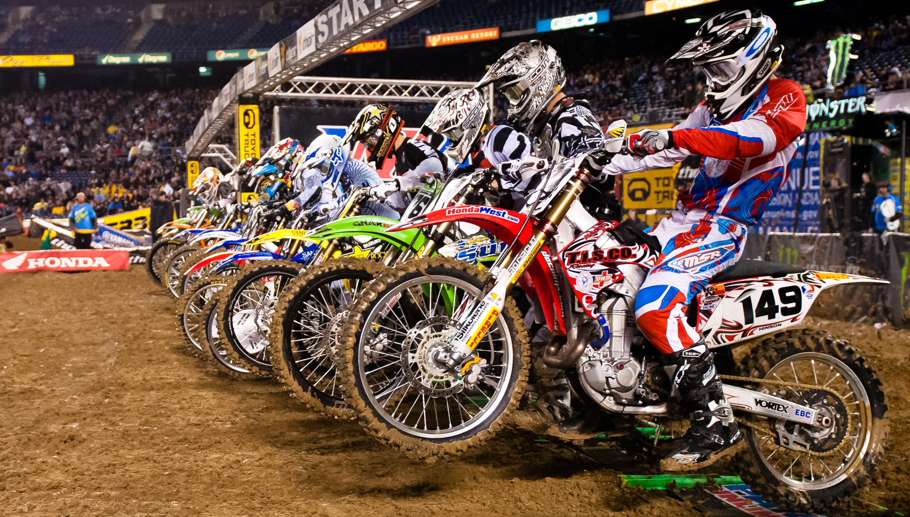 Supercross Action Sports Photos